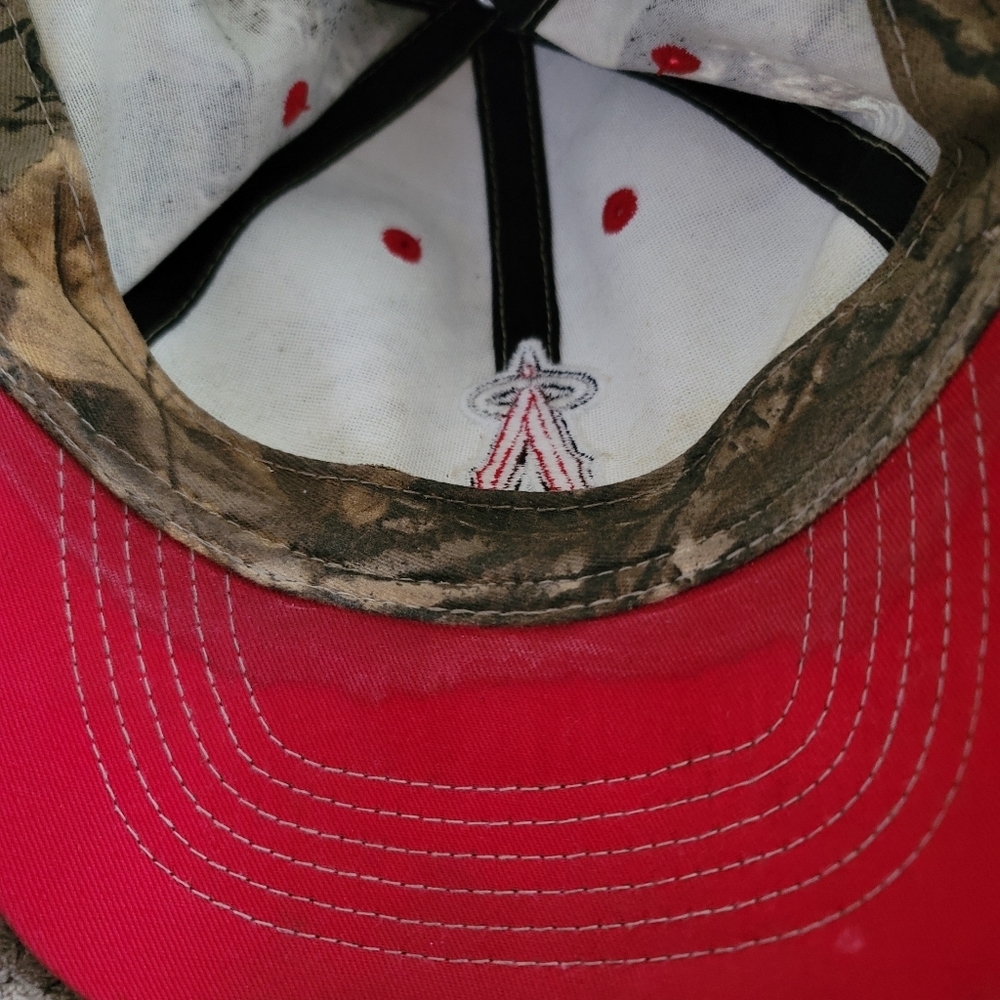 MLB Los Angeles Angels Baseball Hat RealTree One Size Adjustable Cap - Picture 8 of 8
